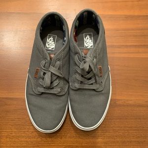 Gray Vans Size 6Y/8W